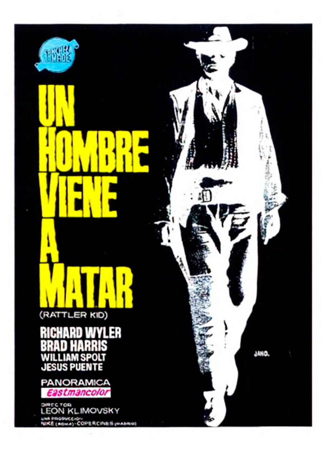 Un hombre vino a matar - Película 1967