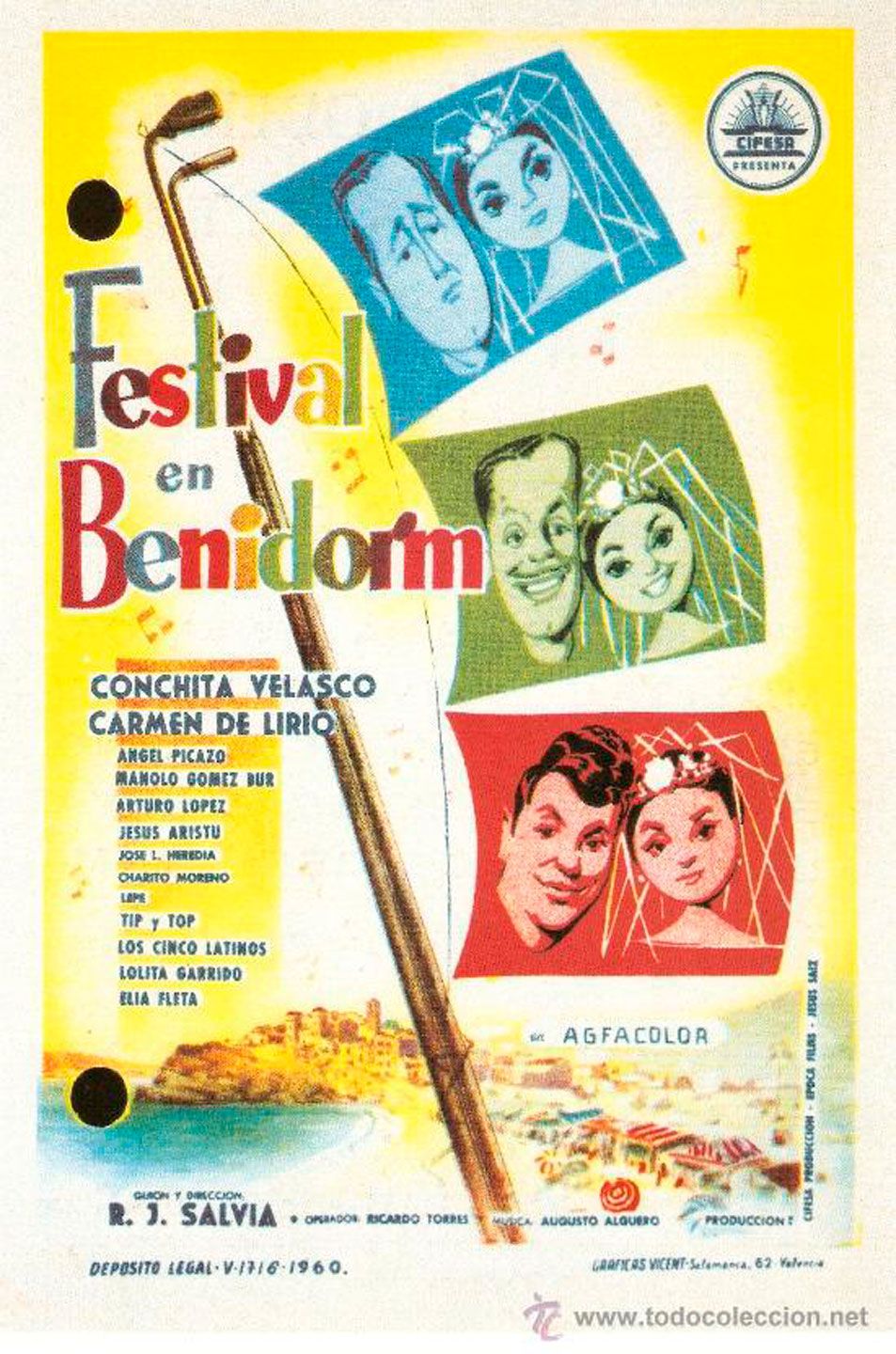 Festival en Benidorm - Película 1961