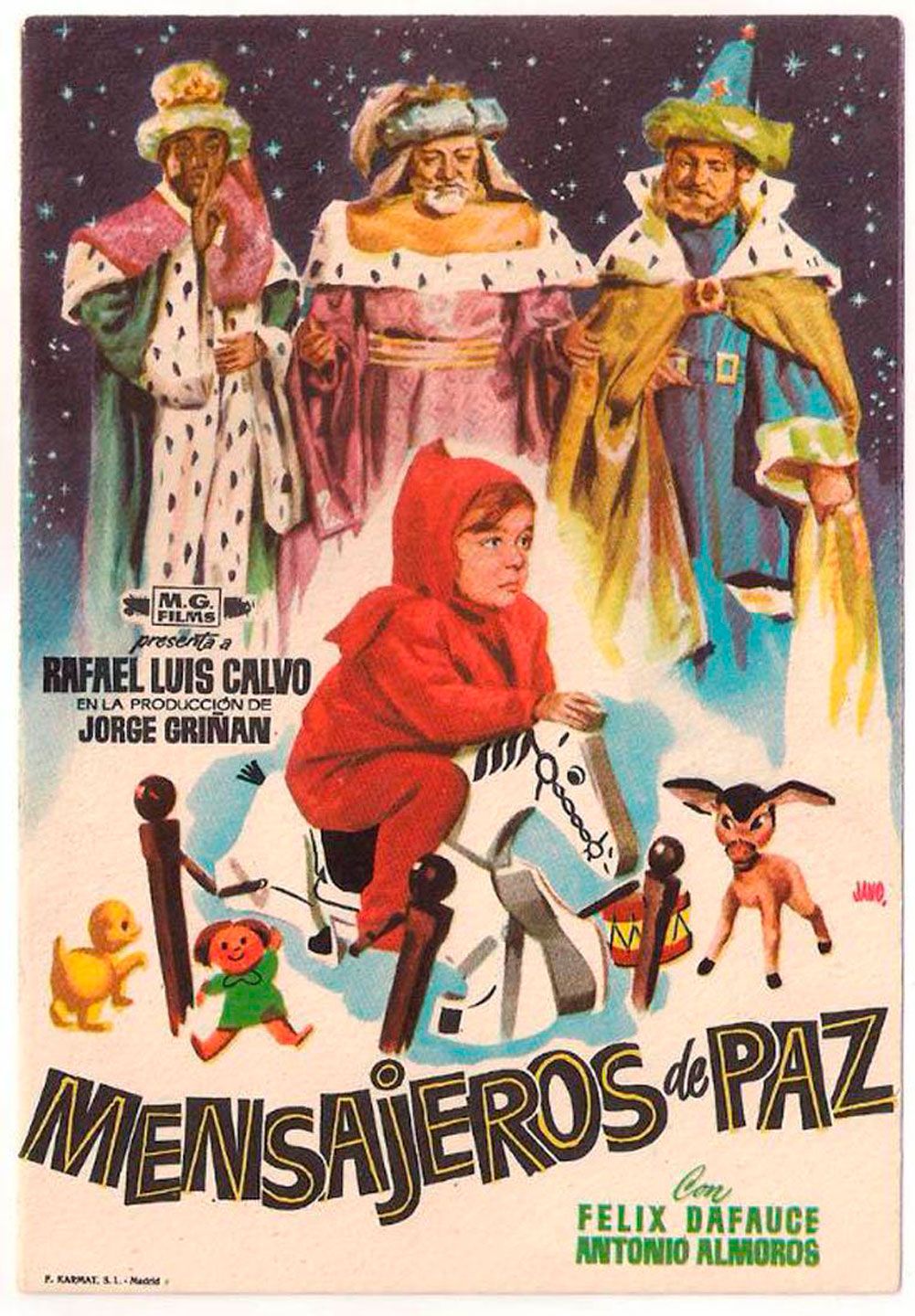 Mensajeros de paz - Película 1957