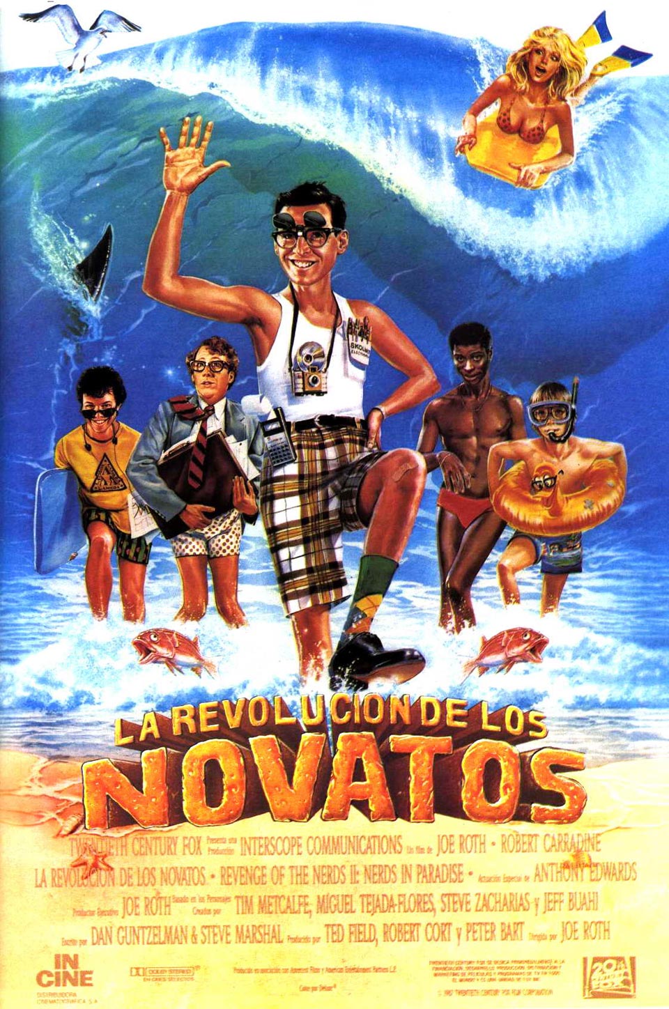La revolución de los novatos - Película 1987 