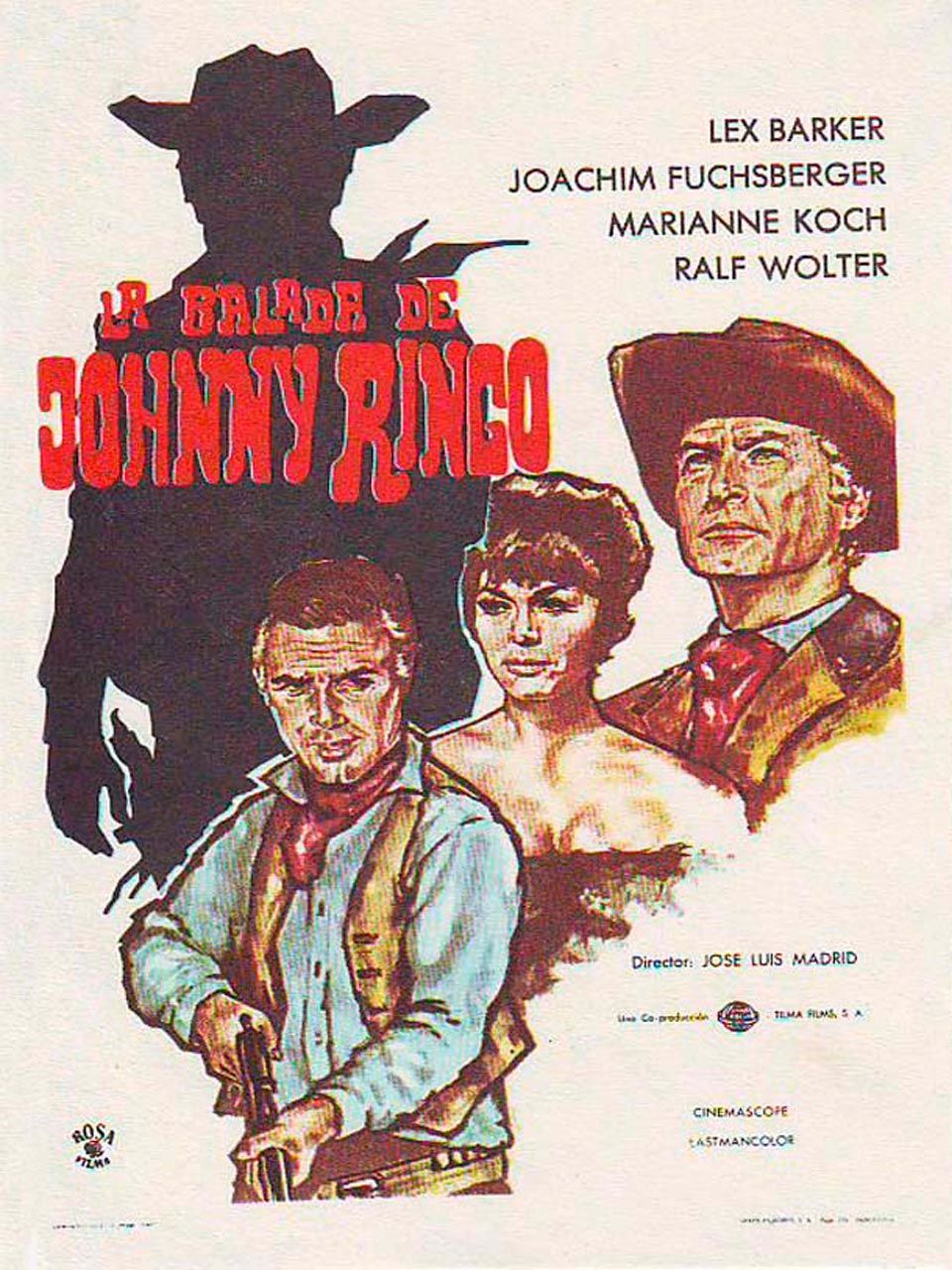 La balada de Johnny Ringo - Película 1966