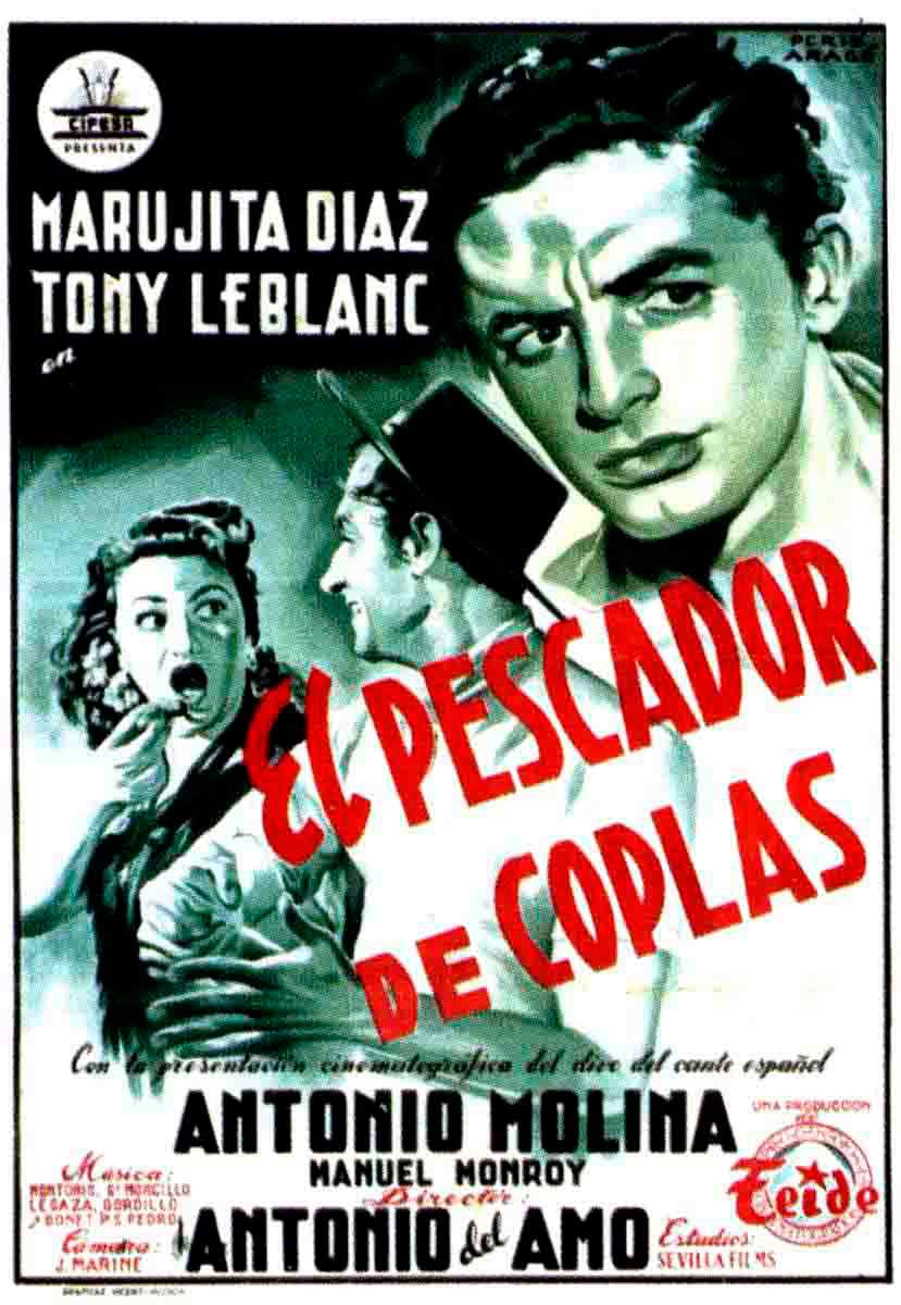 El pescador de coplas - Película 1954