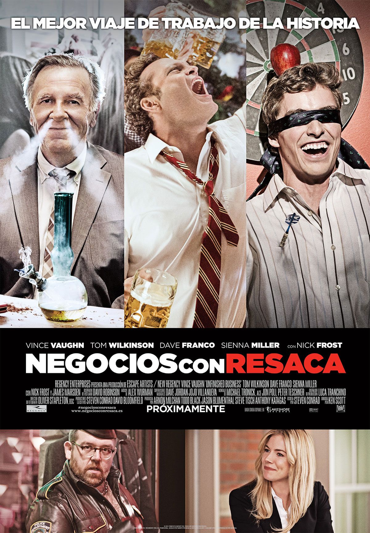 Negocios con resaca - Película 2015