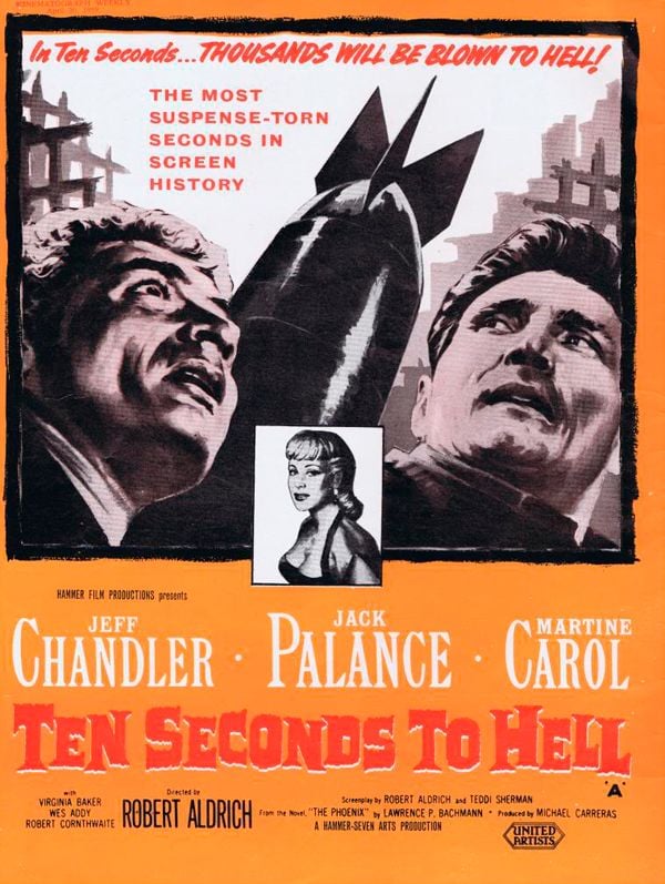 A diez segundos del infierno - Película 1959