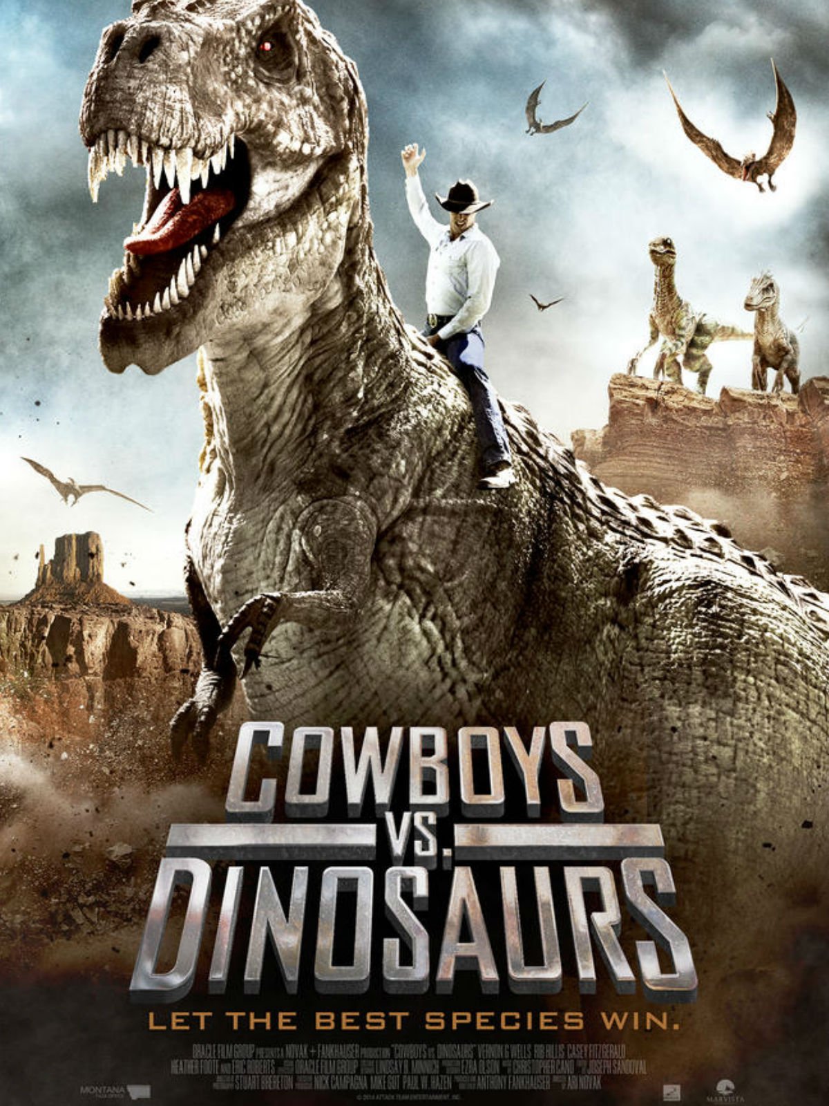Cowboys vs Dinosaurs - Película 2015 
