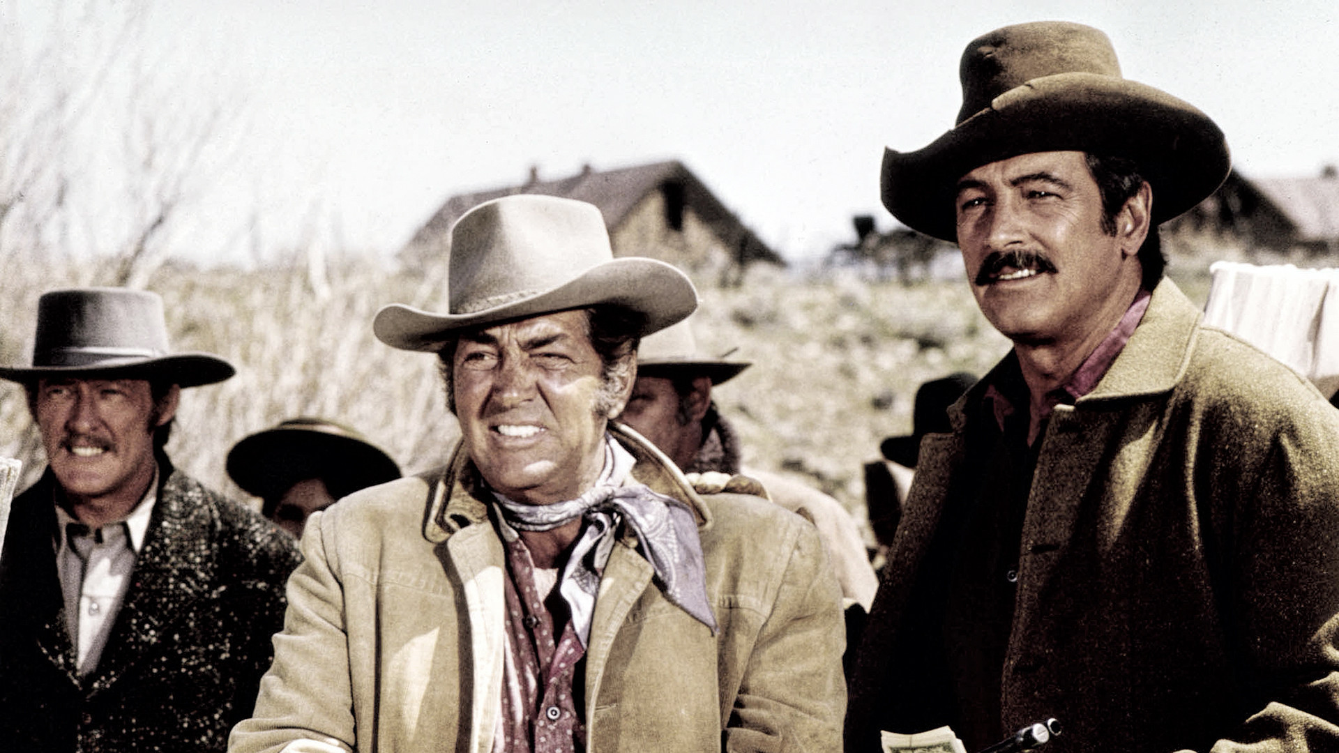 Вестерн 40 70. Showdown (1973). Rock Hudson movie Western Showdown.