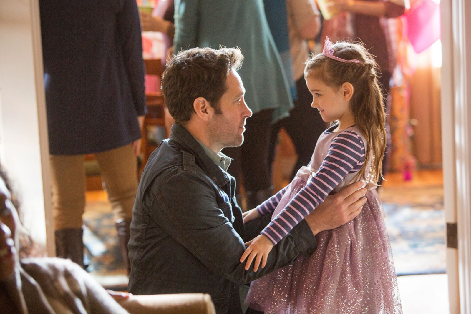Foto de Abby Ryder Fortson AntMan Foto Paul Rudd, Abby Ryder