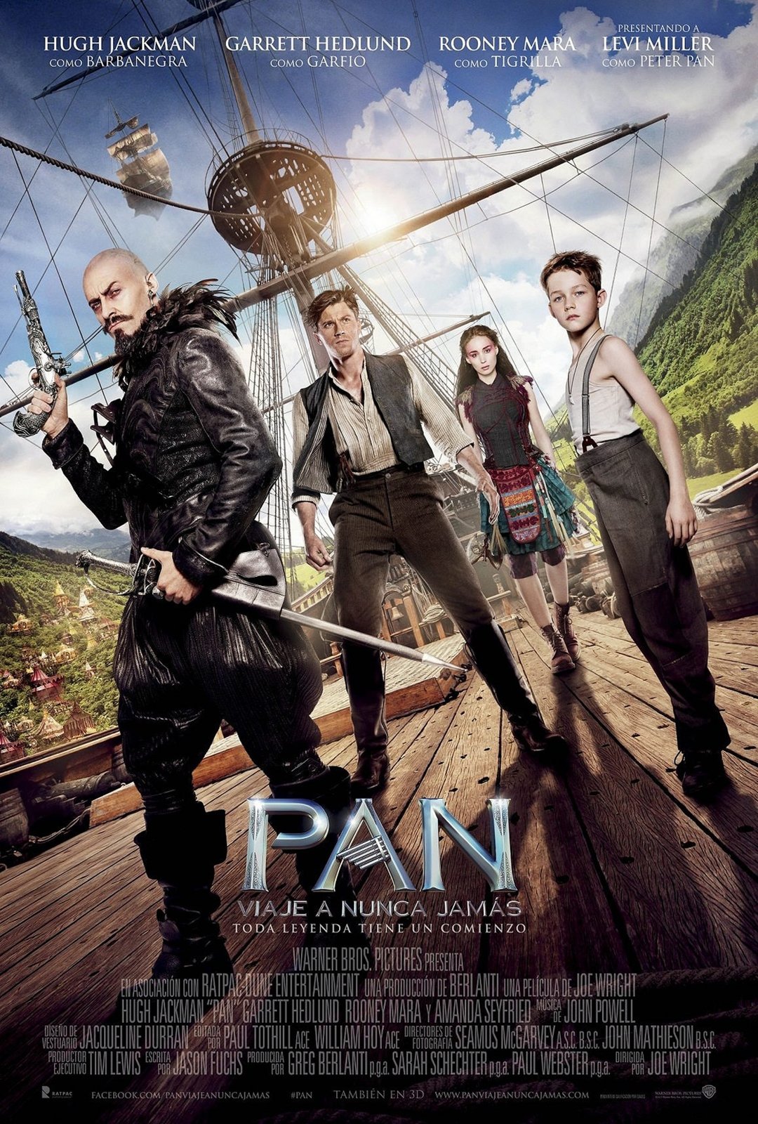 Pan (Viaje a Nunca Jamás) en streaming - SensaCine.com