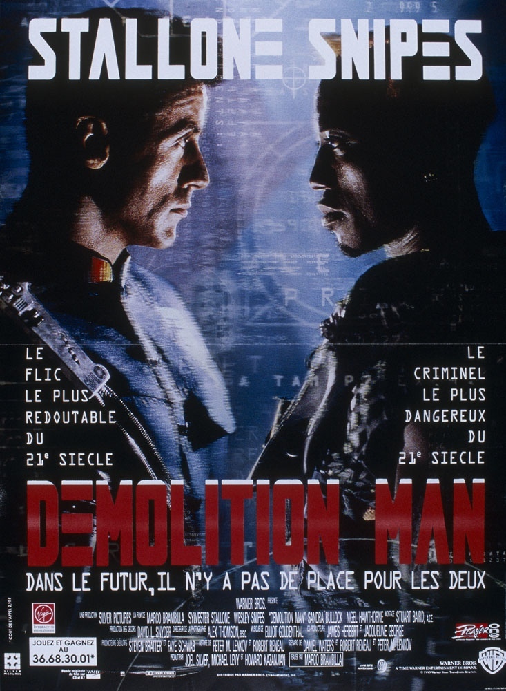 Cartel De La Película Demolition Man Foto 1 Por Un Total De 3