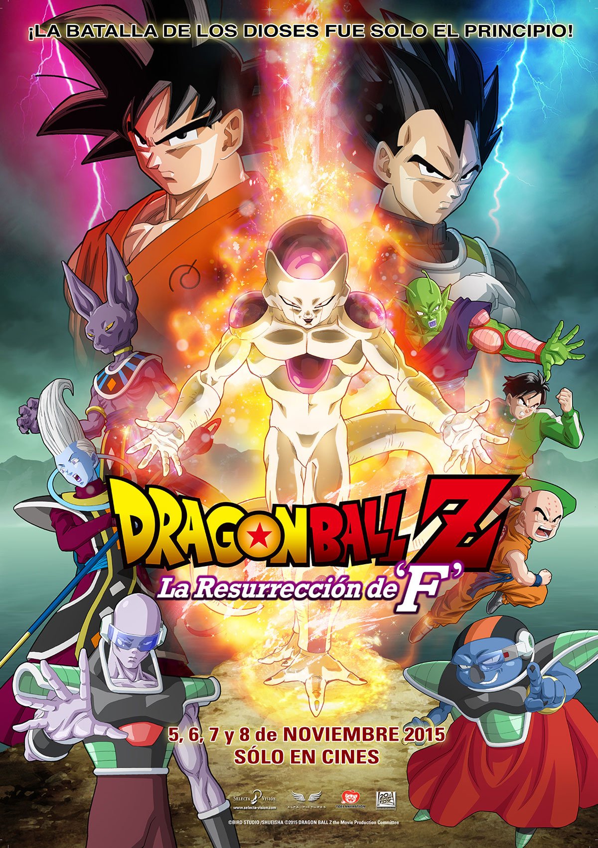 Dragon Ball Z: La resurrección de F - Película 2015 