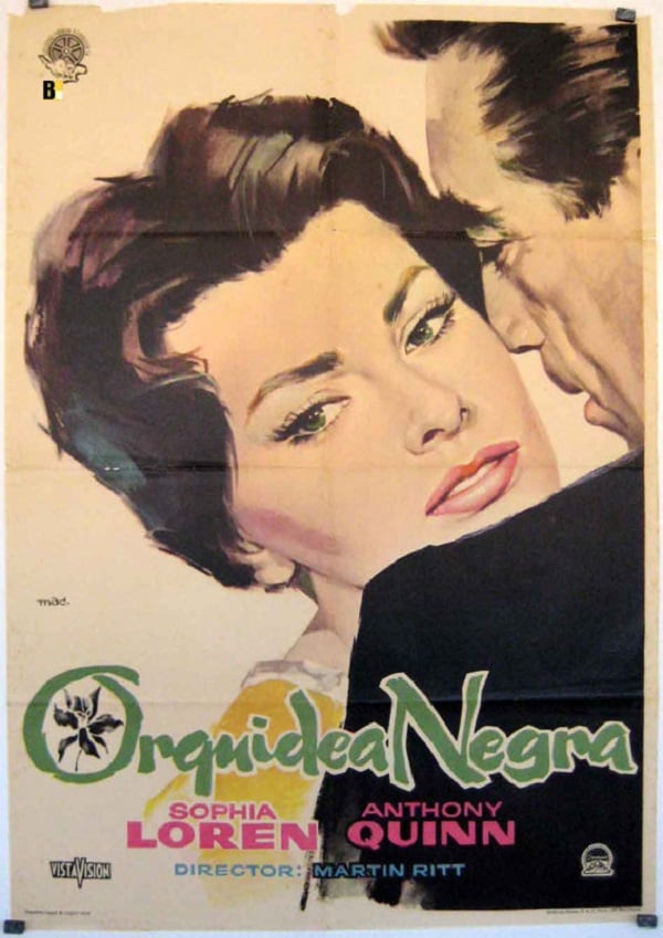 Orquídea negra - Película 1958 