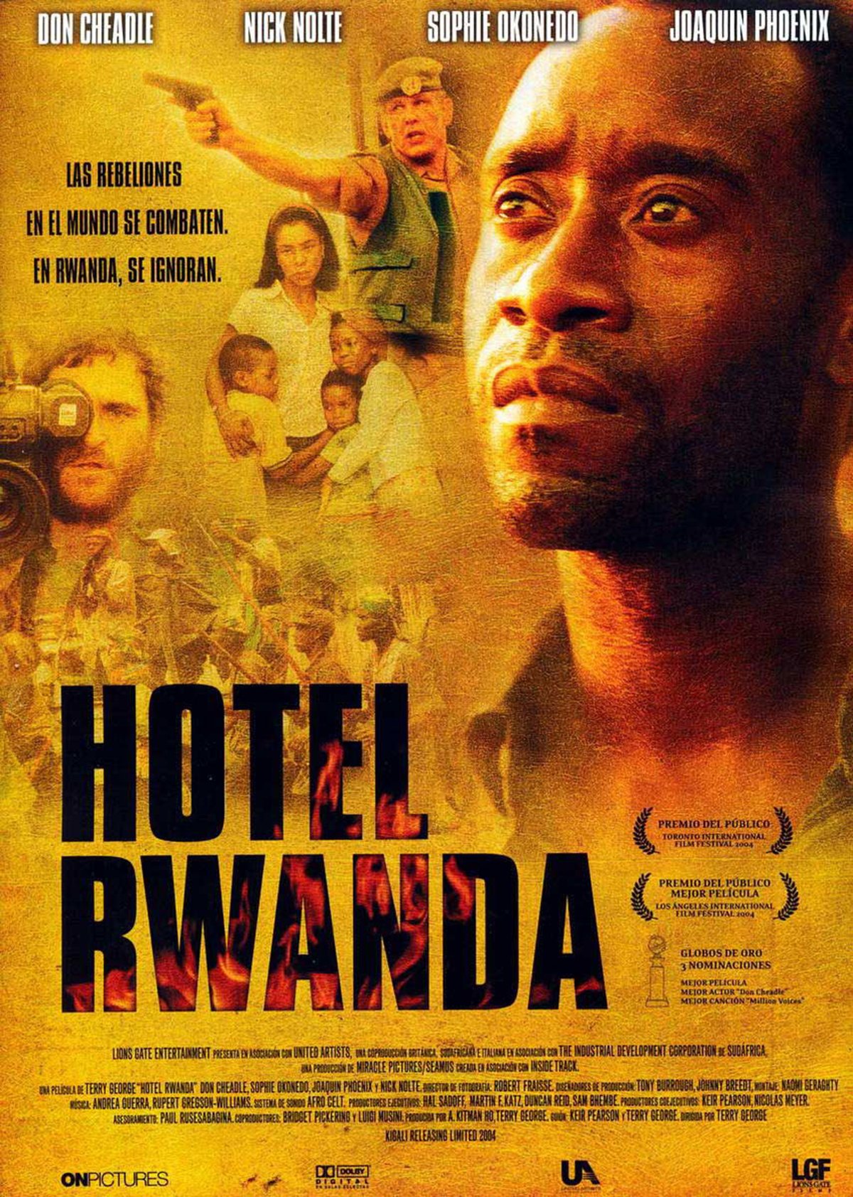 Cartel de la película Hotel Rwanda Foto 15 por un total de 15
