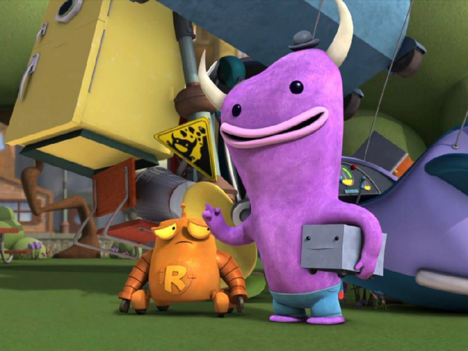 Robot and Monster: Robot and Monster : Foto.