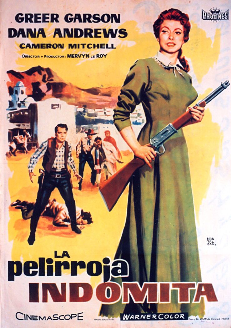La pelirroja indómita - Película 1955