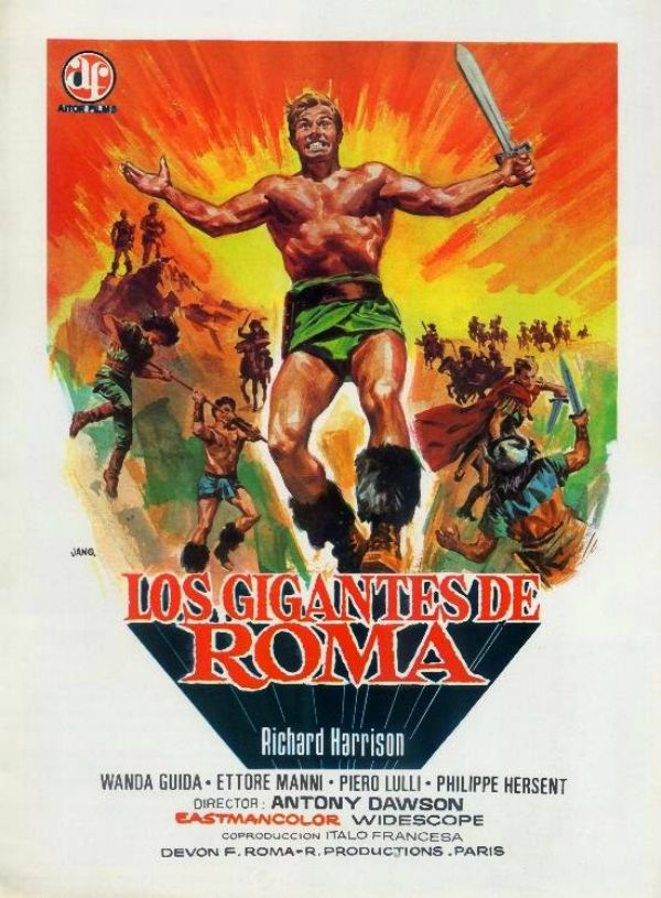 Los gigantes de Roma - Película 1964