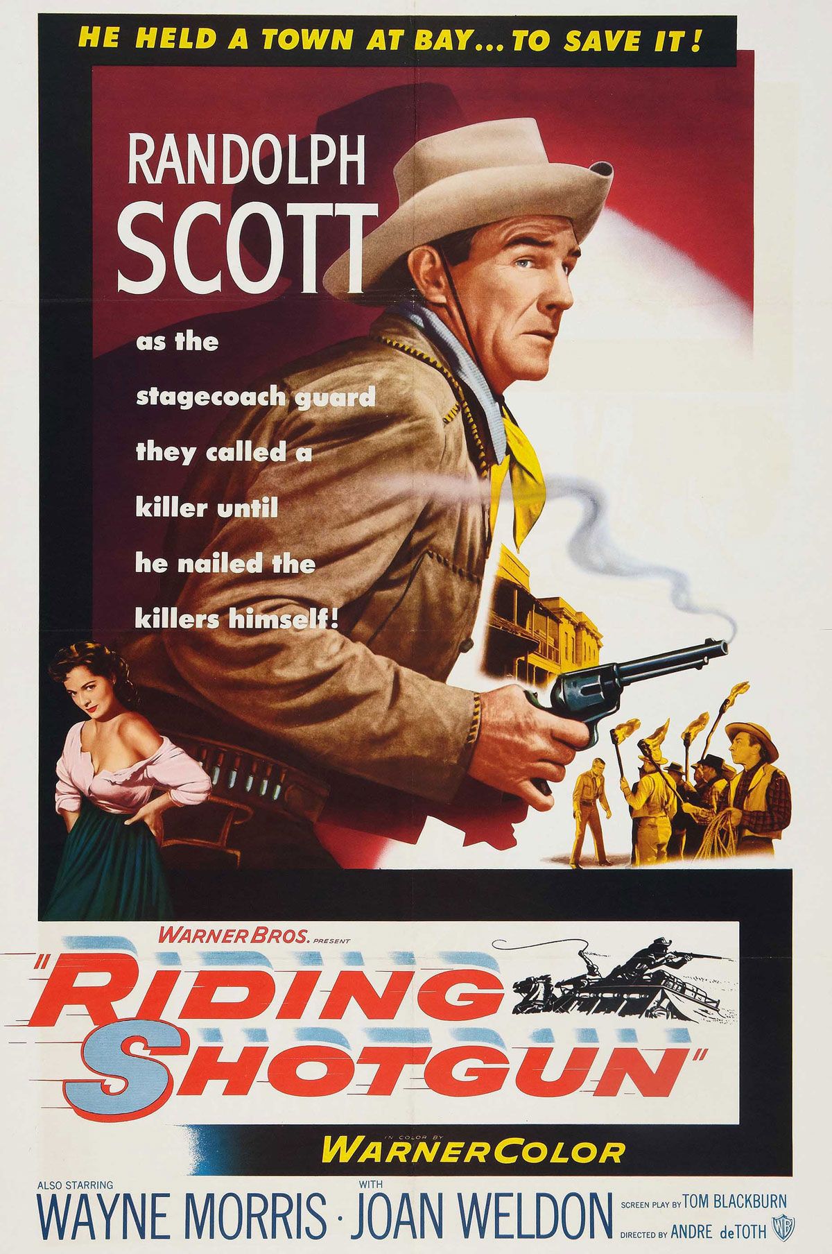 El vigilante de la diligencia - Película 1954