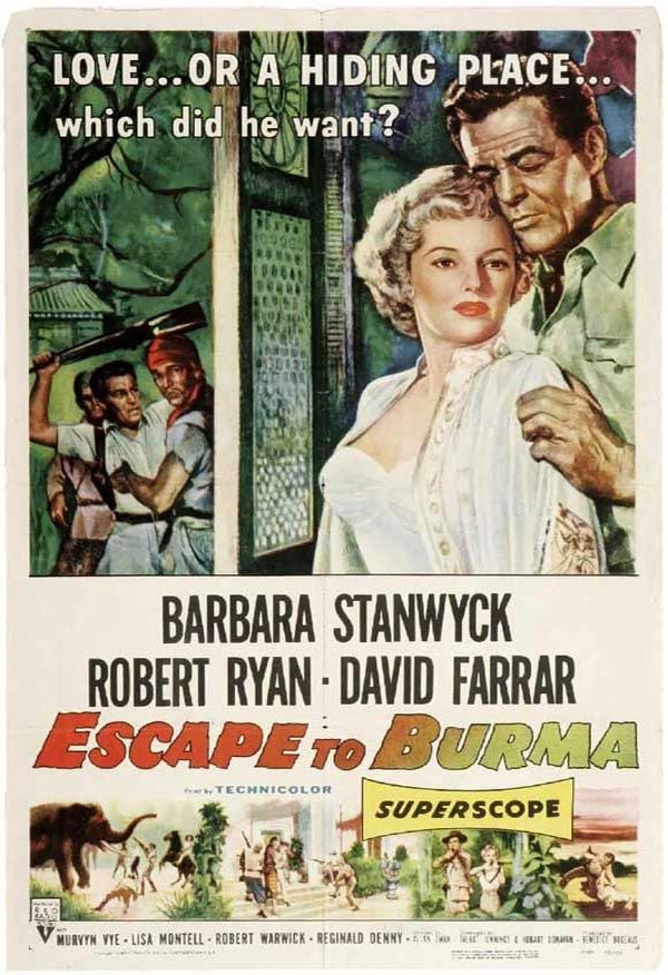 Huida a Birmania - Película 1955