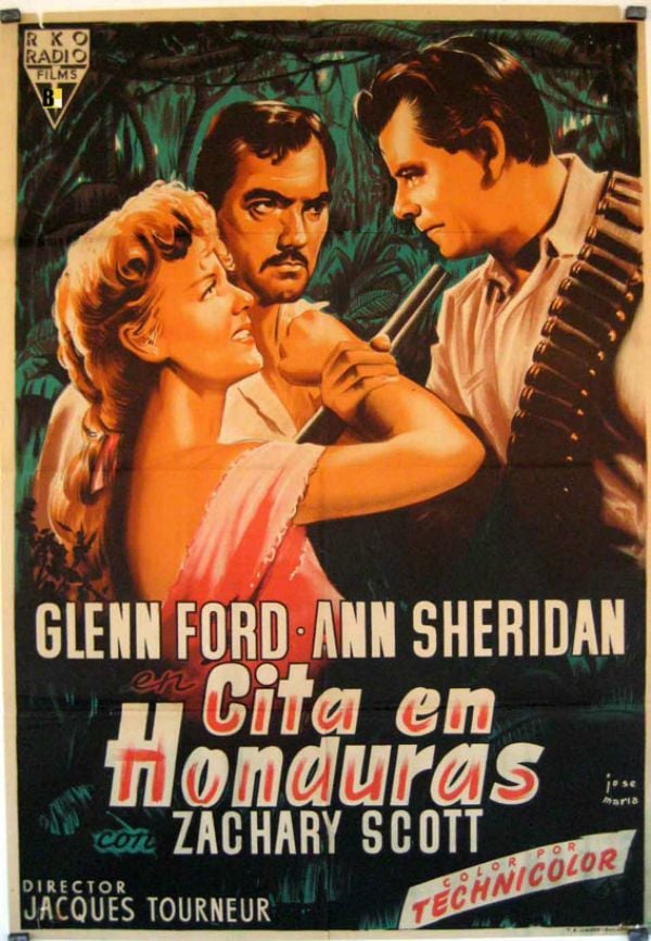 Cita en Honduras - Película 1953