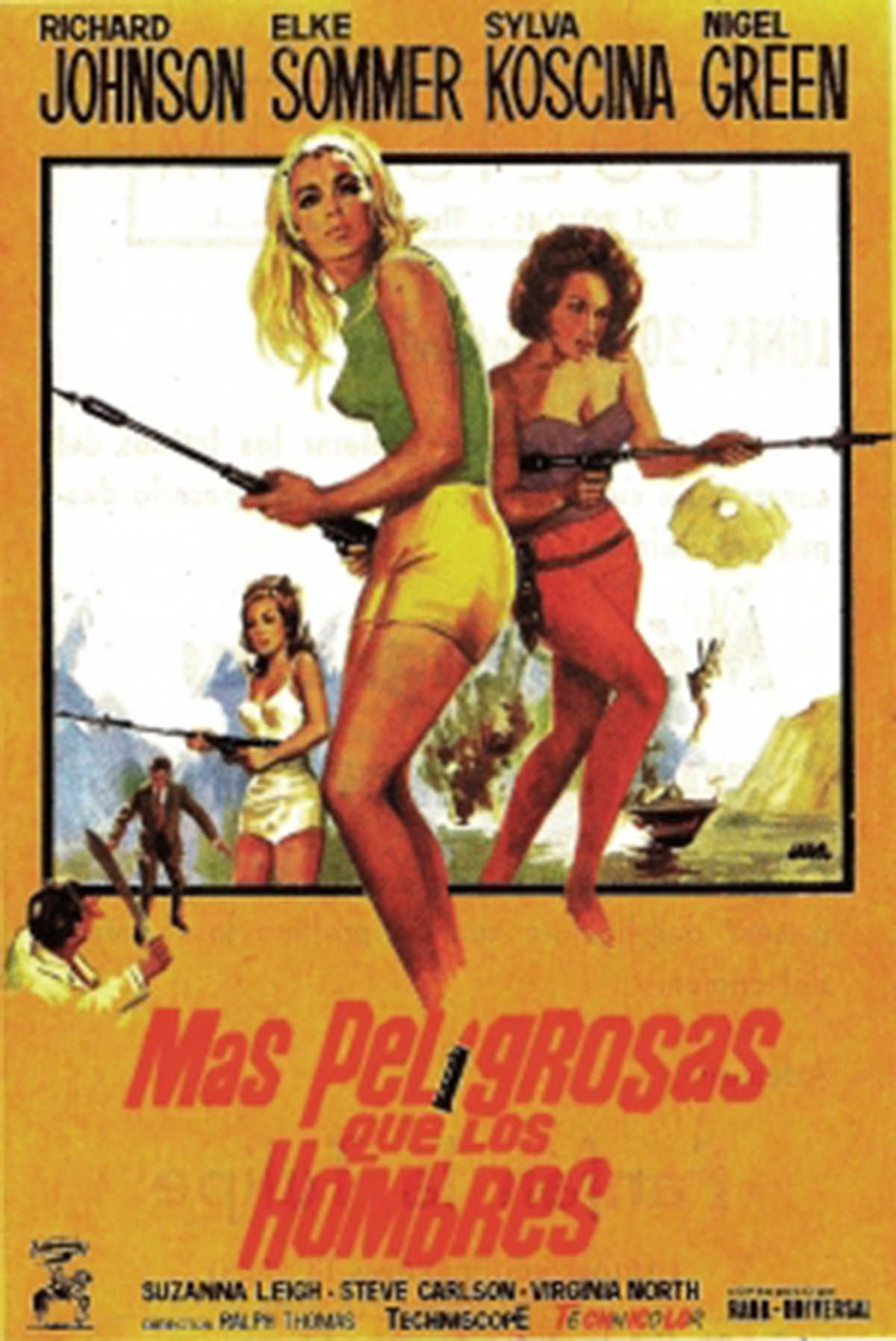 Más peligrosos que los hombres - Película 1967