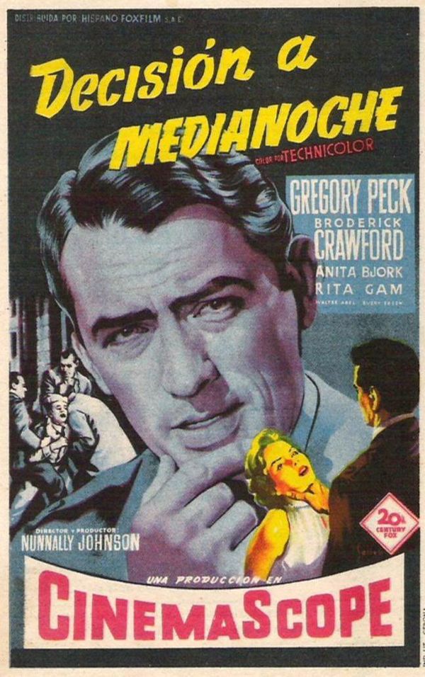 Decisión a medianoche - Película 1953