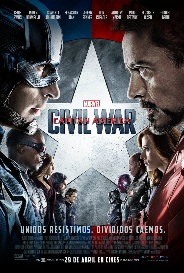 Capitán América: Civil War Película 2016 - SensaCine.com