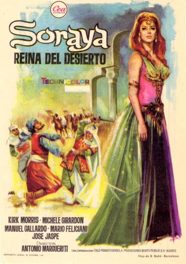 Soraya, reina del desierto - Película 1964