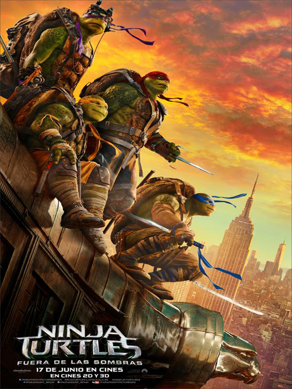 Cartel De La Pel Cula Ninja Turtles Fuera De Las Sombras Foto Por Un Total De