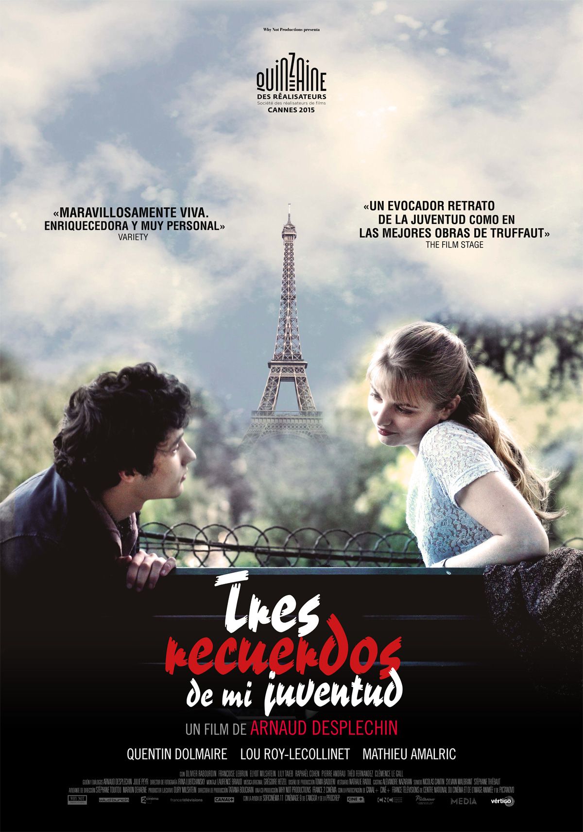 Tres recuerdos de mi juventud - Película 2014