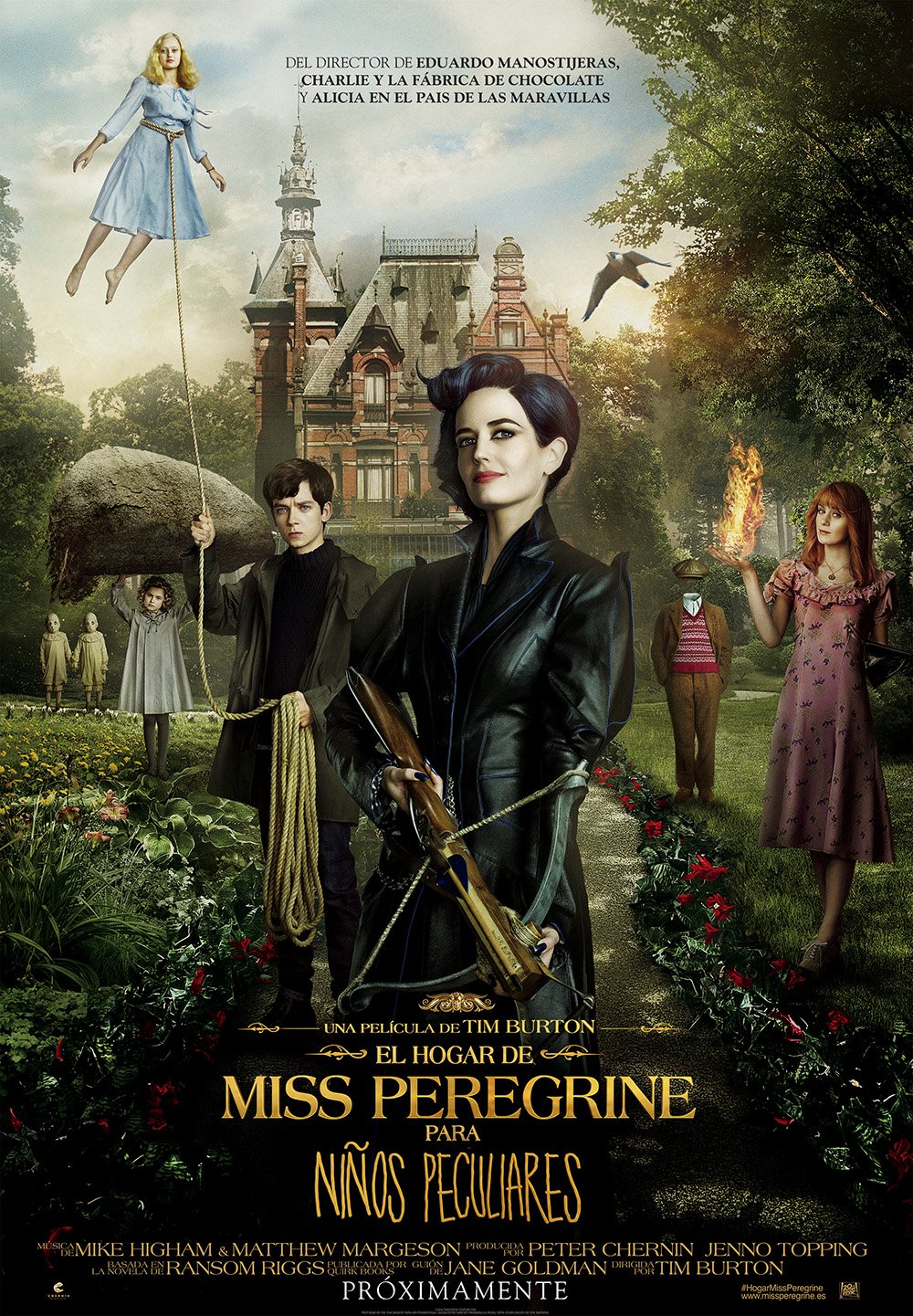 El hogar de Miss Peregrine para niños peculiares - Película 2016 ...