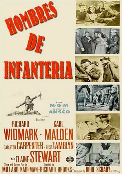 Hombres de infantería - Película 1953