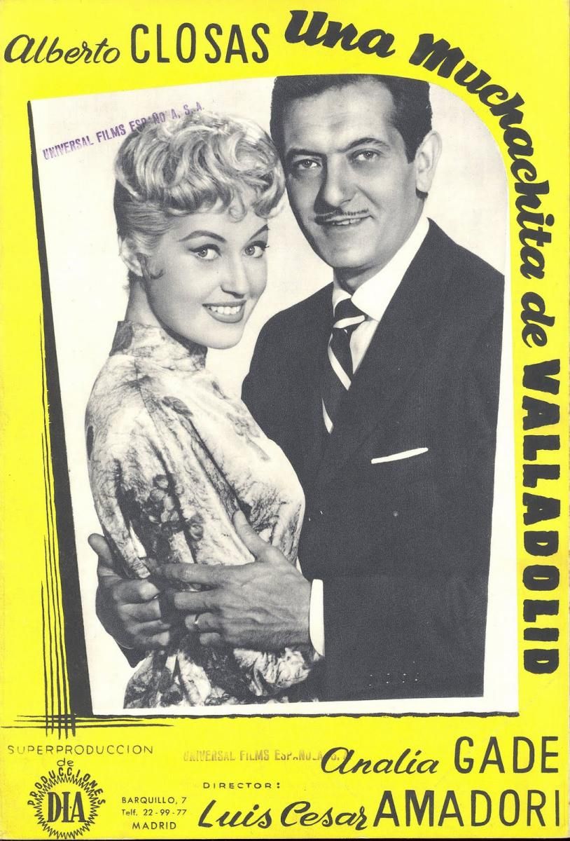 Una muchachita de Valladolid - Película 1958