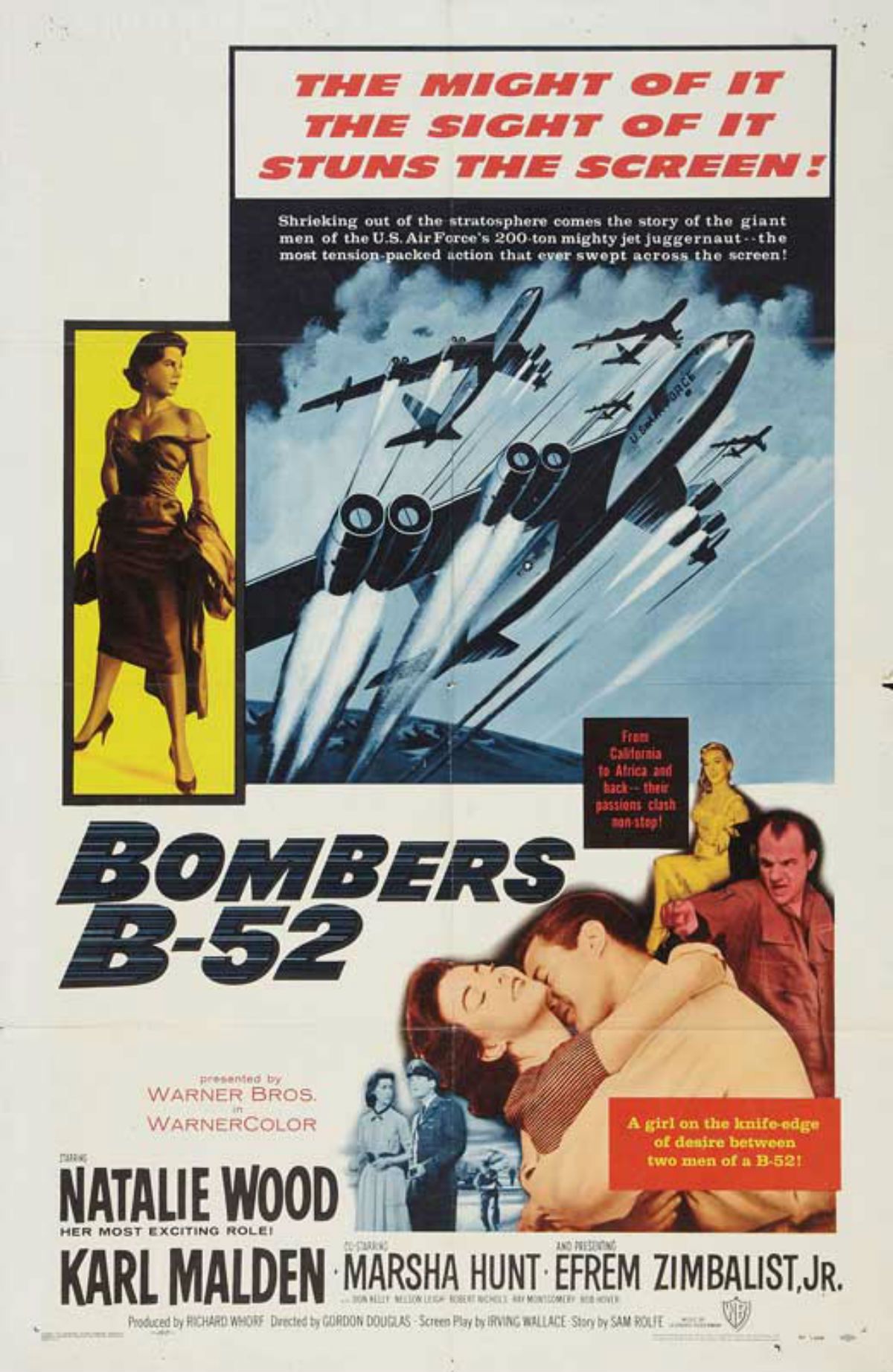 Bombarderos B-52 - Película 1957