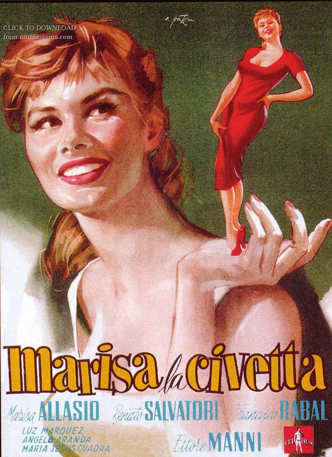 Marisa, la coqueta - Película 1957