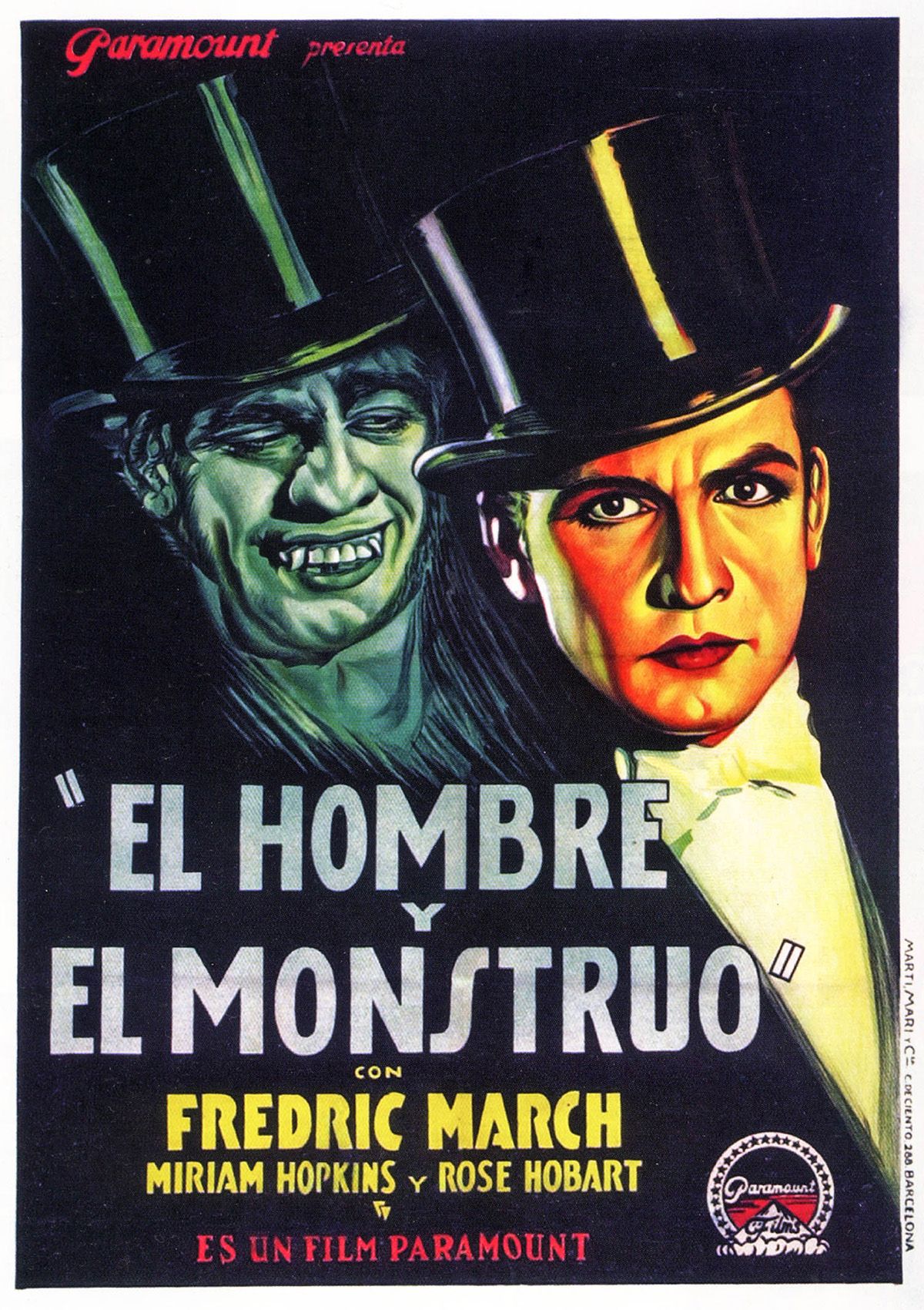 Dr. Jekyll and Mr. Hyde - Película 1931