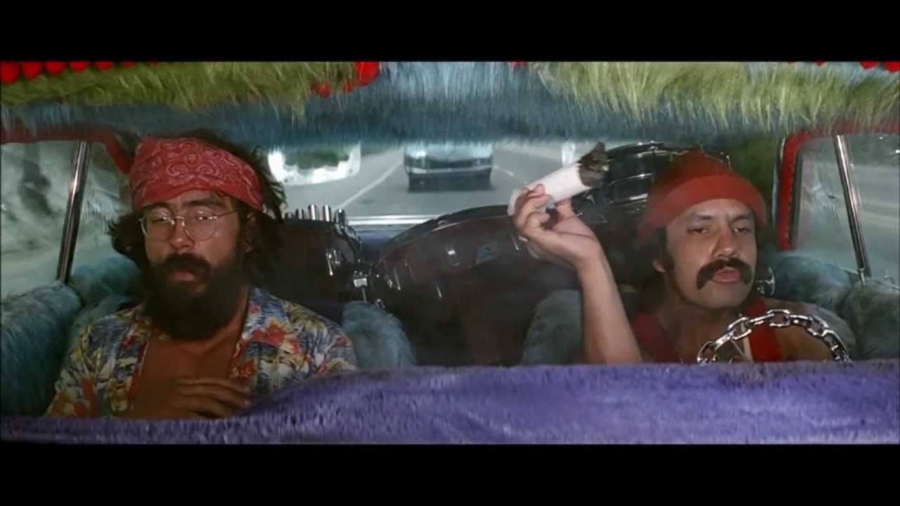 cheech y chong en cartel de humo