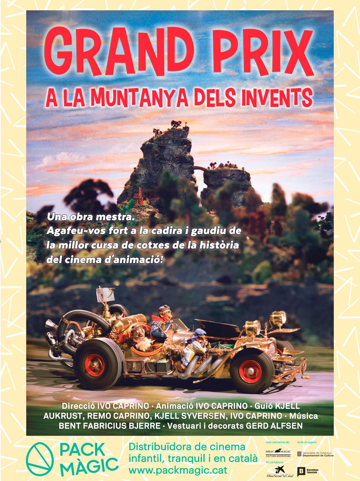 Grand Prix a la muntanya dels invents - Película 1975