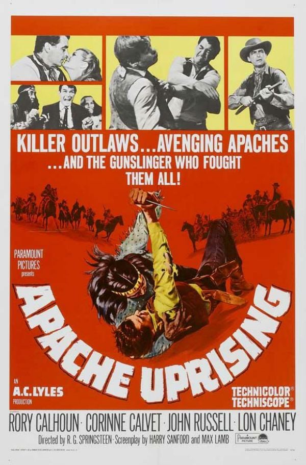 Rebelión apache - Película 1965