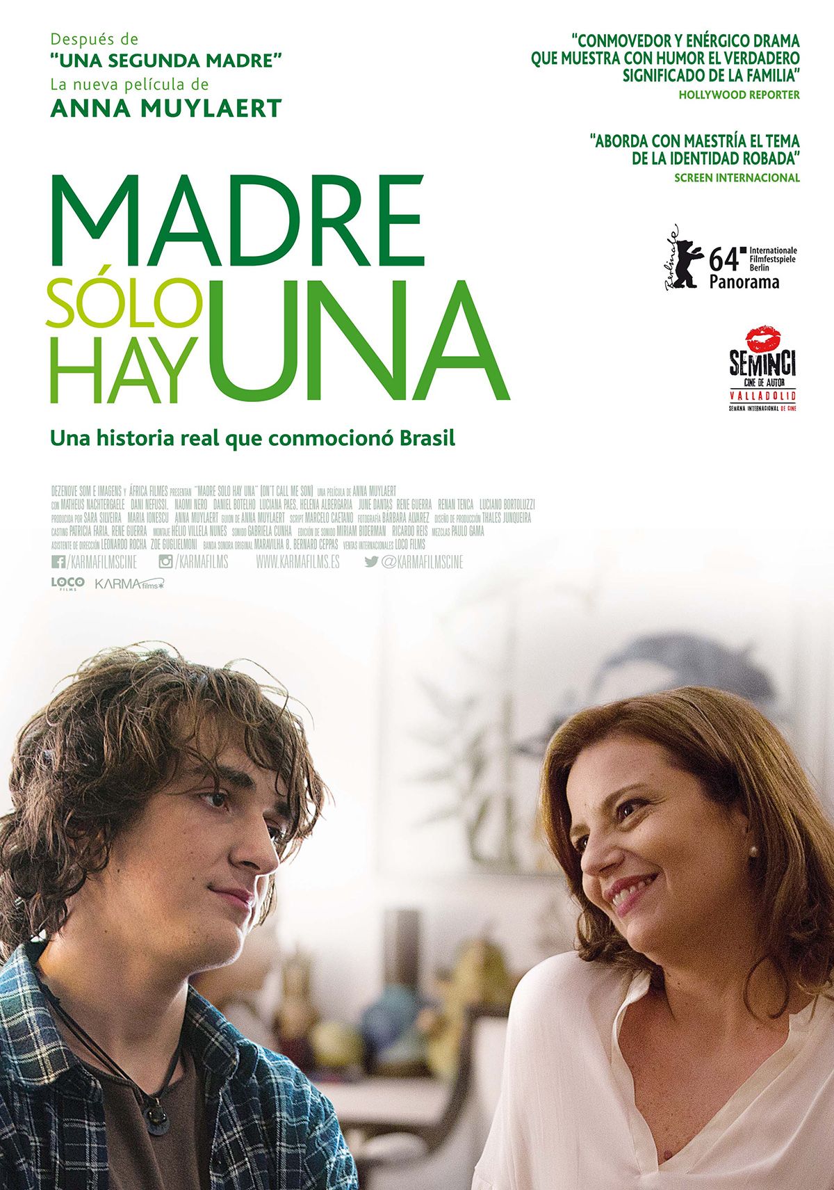 Madre sólo hay una - Película 2016