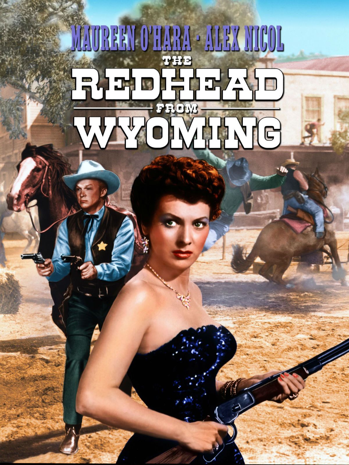 La pelirroja de Wyoming - Película 1953