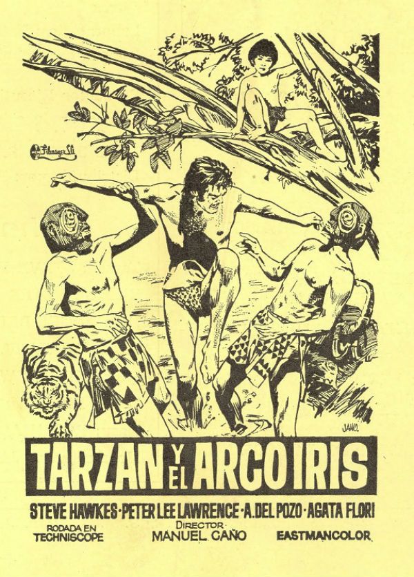Tarzán y el arco iris - Película 1972
