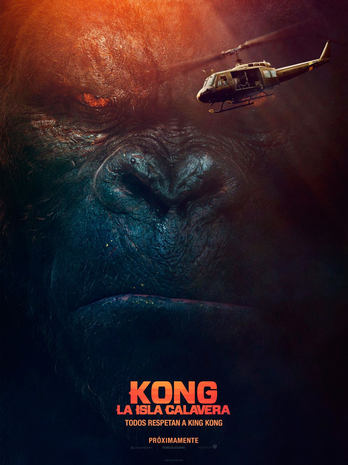 Ver película de kong la isla calavera en español gratis
