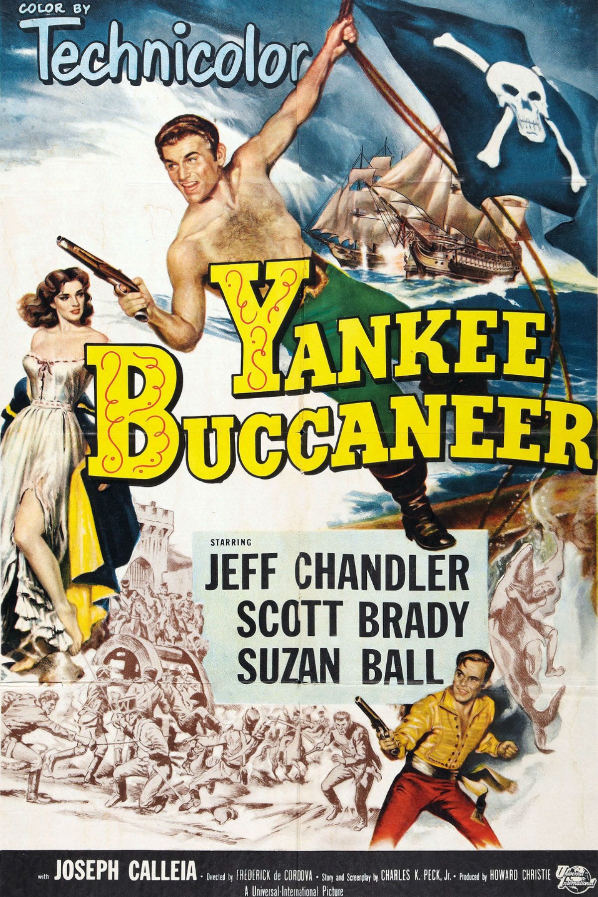 Yankee Buccaneer - Película 1952