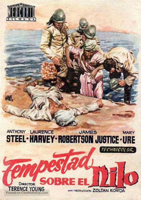 Tempestad sobre el Nilo - Película 1955