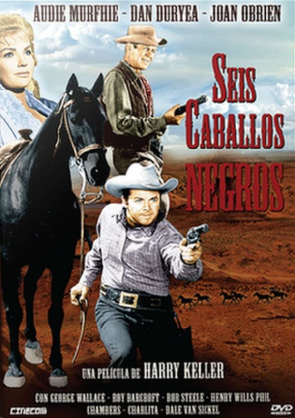 Seis caballos negros - Película 1962