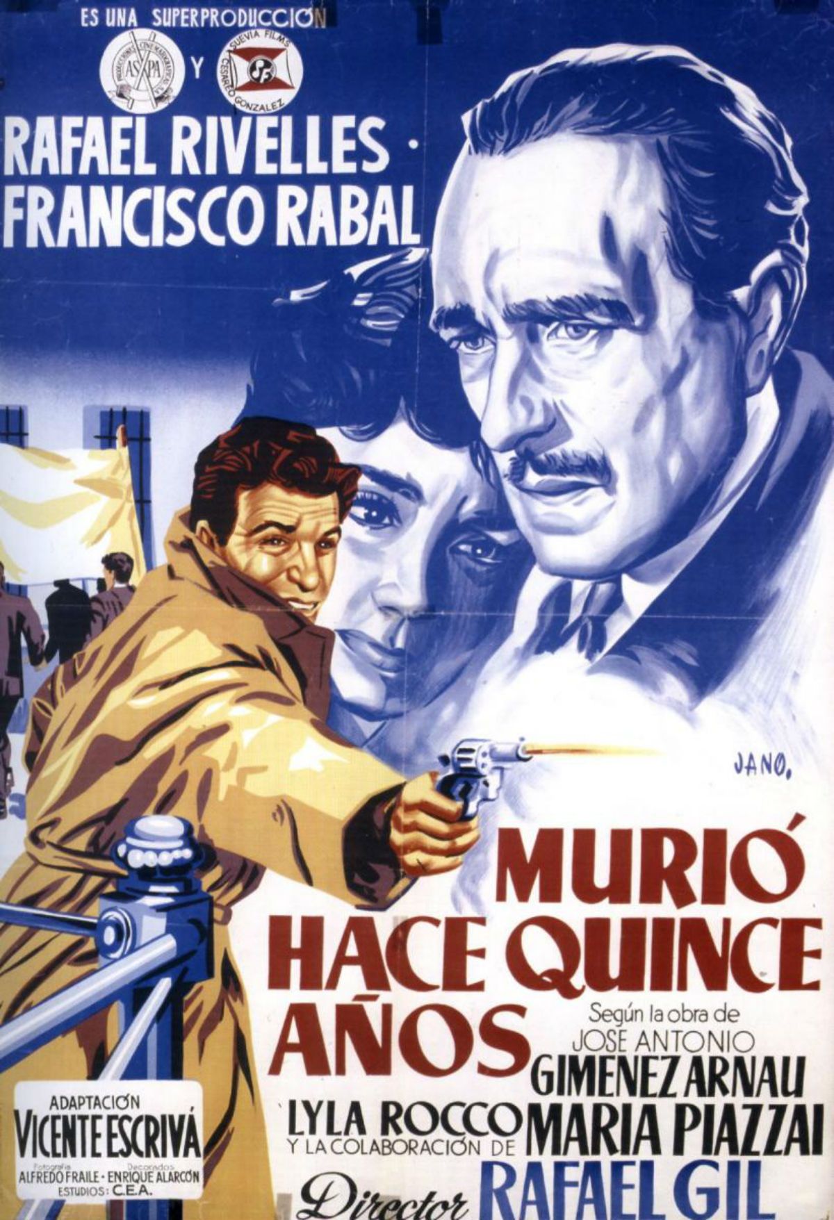 Murió hace quince años - Película 1954