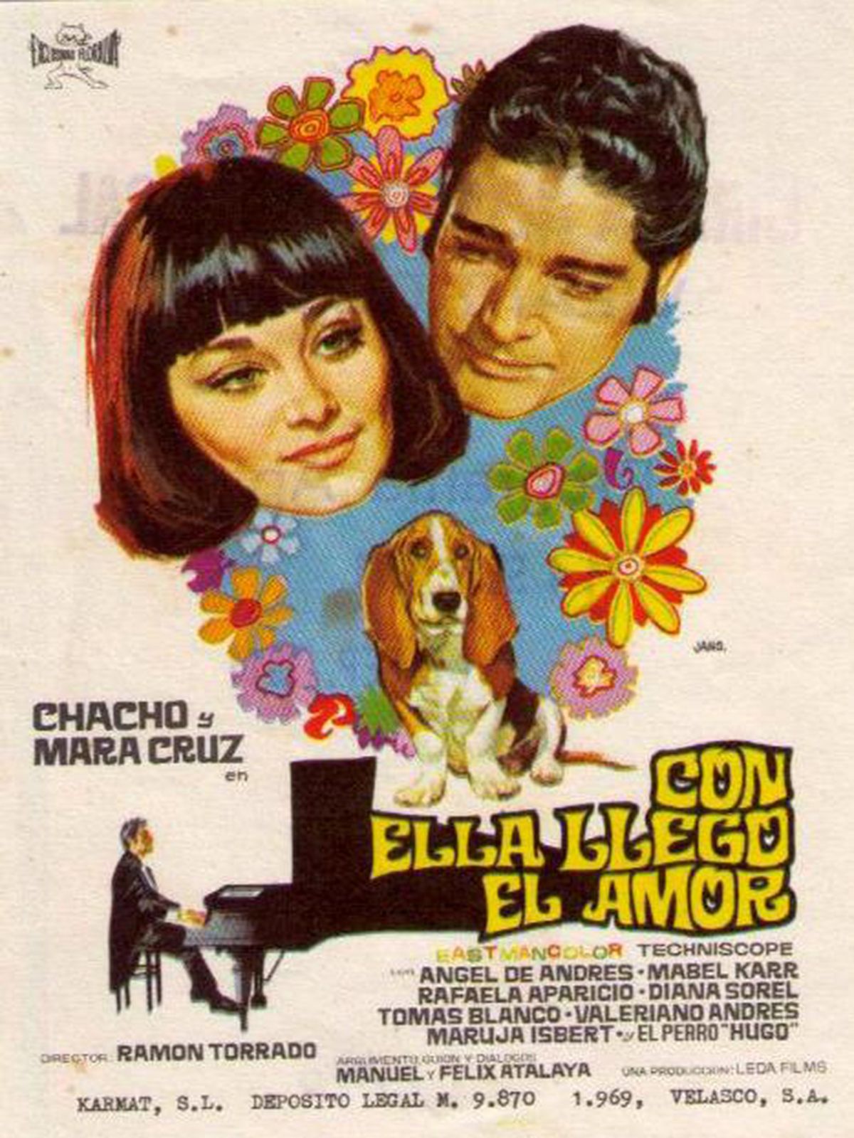 Con ella llegó el amor - Película 1970