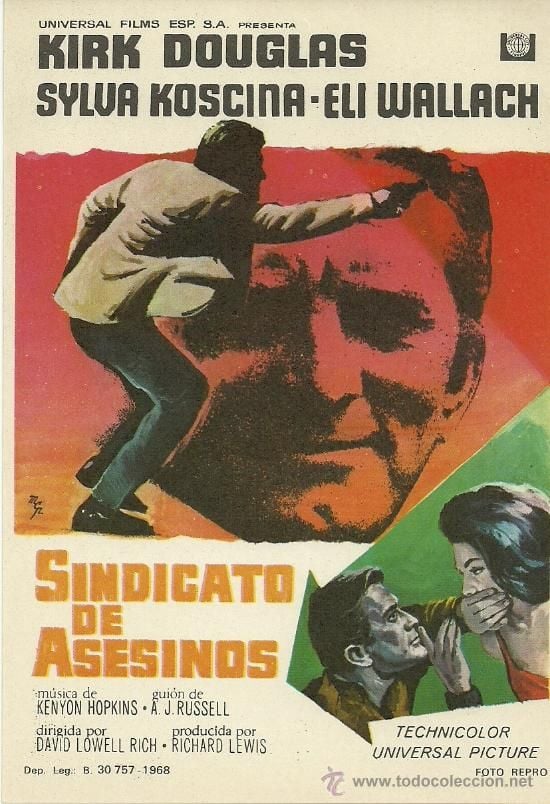 Sindicato de asesinos - Película 1968