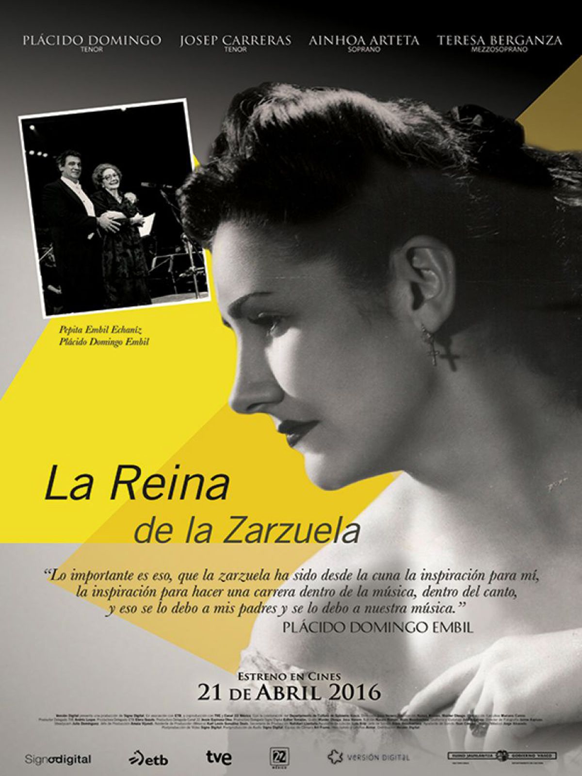 La reina de la Zarzuela - Película 2016