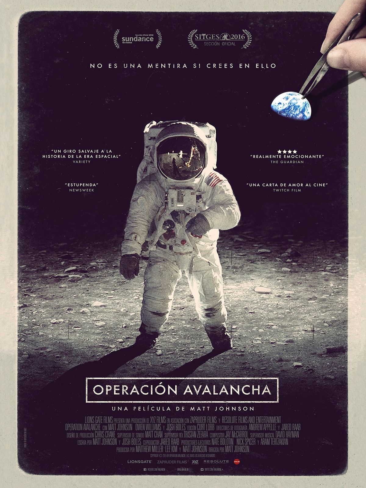 Operación Avalancha - Película 2016