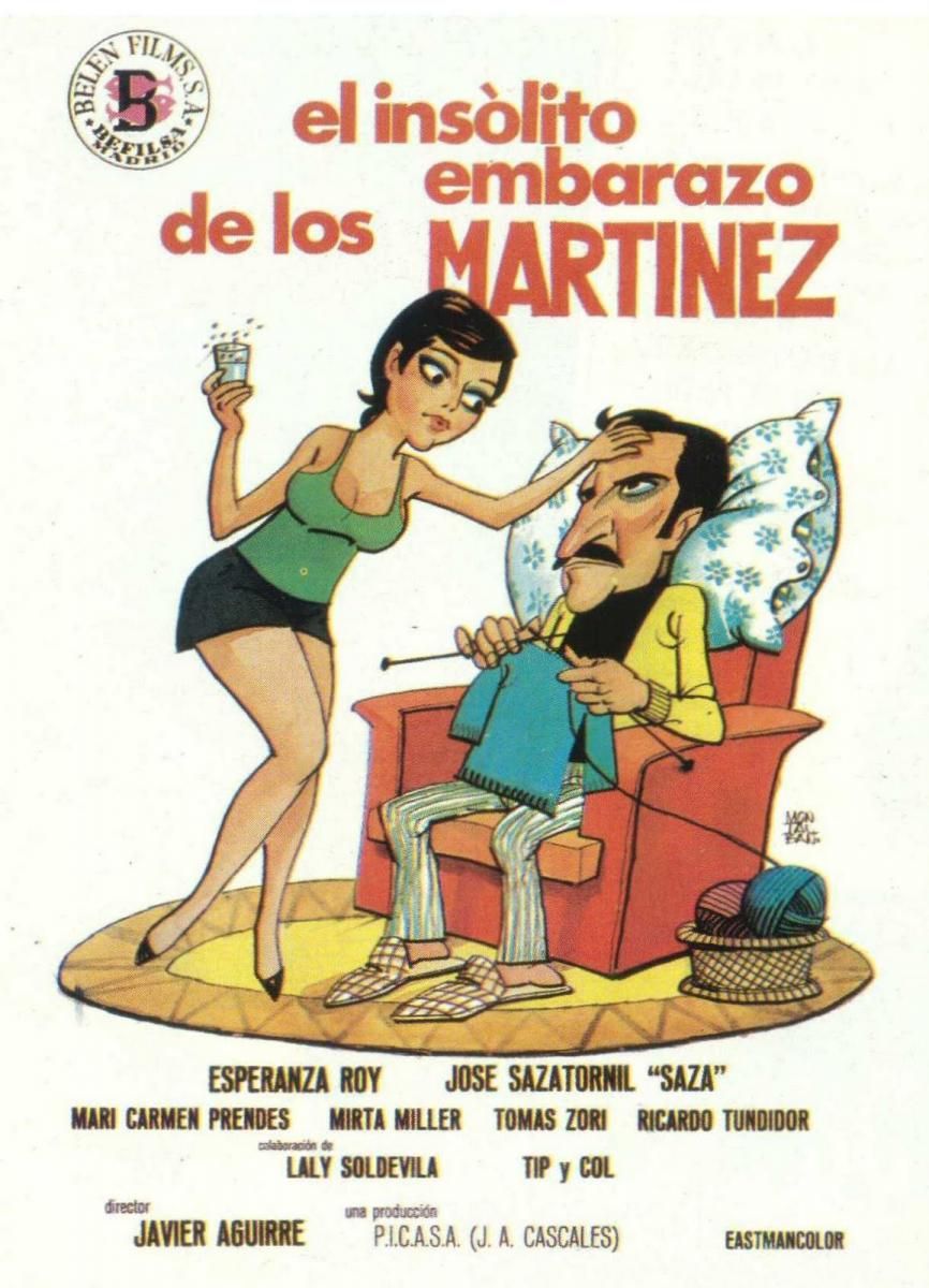 El insólito embarazo de los Martínez - Película 1974